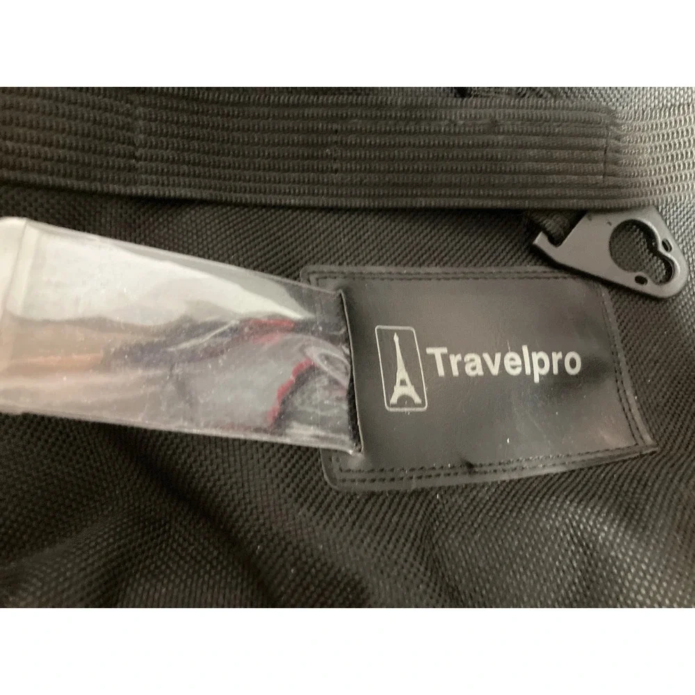 Travelpro WalkAbout 2 Black Ballistic Nylon Carry On Tote Bag Shoulder Strap